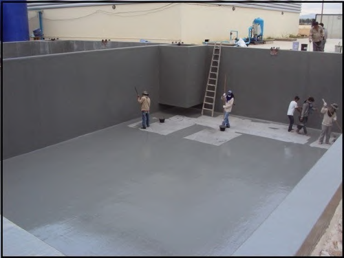 GRP Lining Lamination Waterproofing